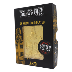 Yu-Gi-Oh! Limited Edition 24K Gold Plated Collectible - Jinzo